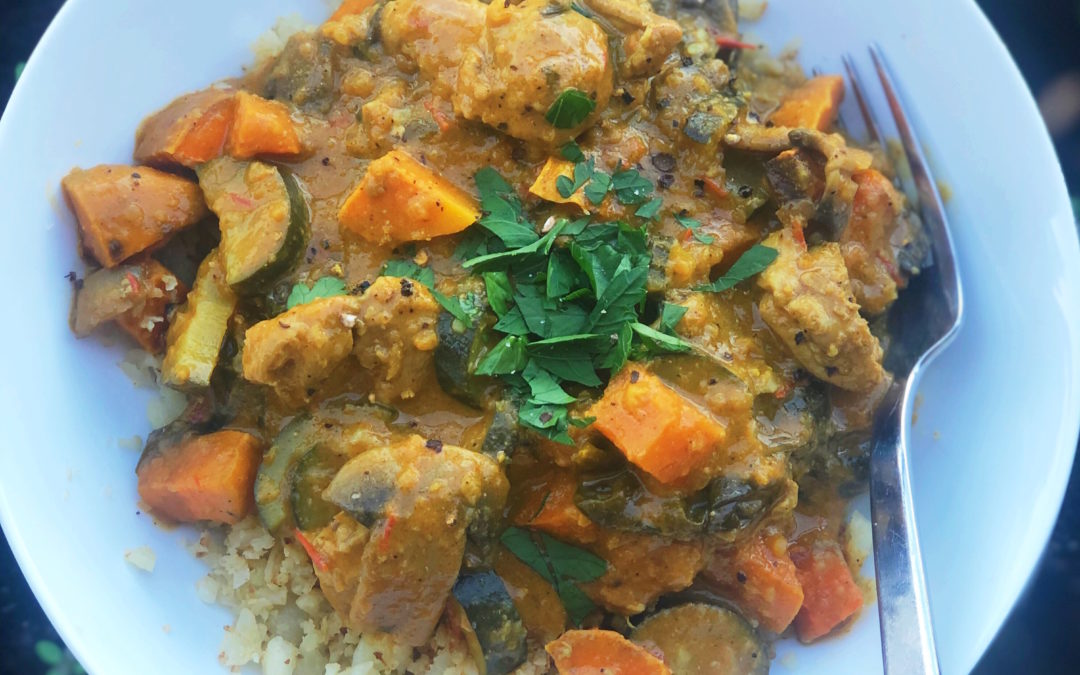 Paleo Coconut Chicken Curry